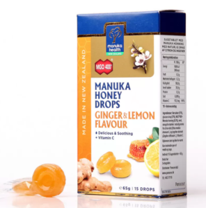 Manuka Health Sugetabletter Citron & Ingefær