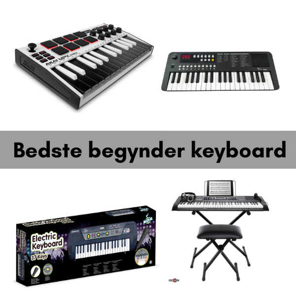Bedste begynder keyboard - 5 gode og billige keyboards til børn