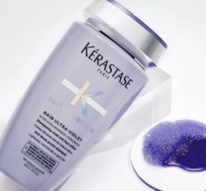 Kérastase Blond Absolu Bain Ultra-Violet Shampoo gråt hår