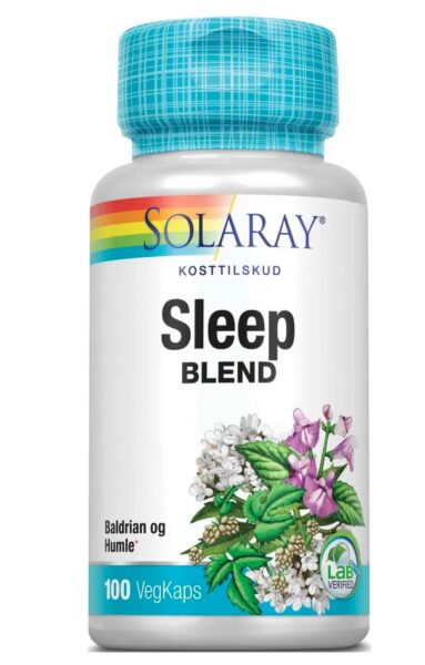 Solaray Sleep Blend kosttilskud søvnløshed
